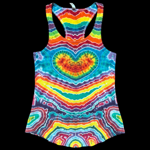 Medium WO’s “Geode Heart” Racerback Tank