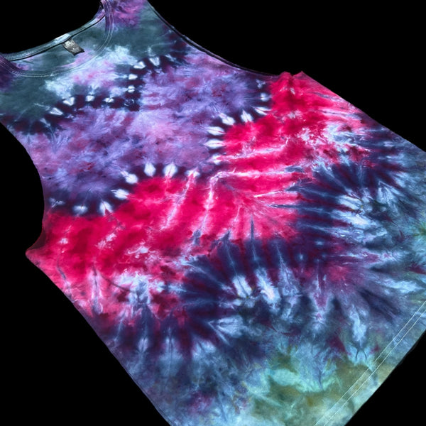 Large Men's Sleeveless Tiedye Shirt
