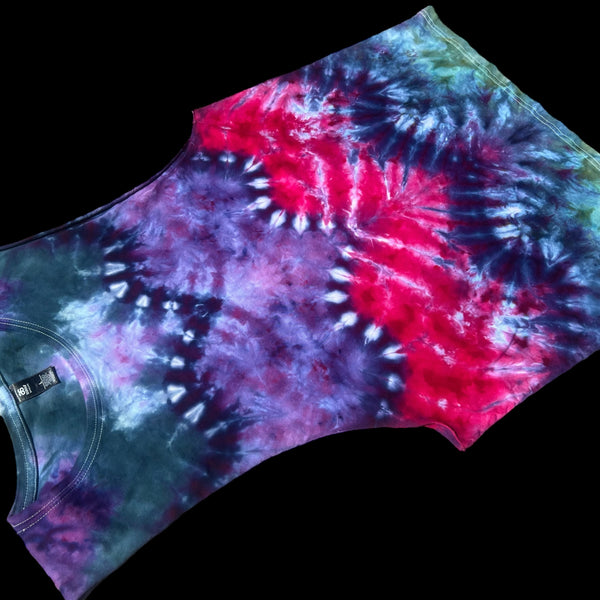 Large Men's Sleeveless Tiedye Shirt