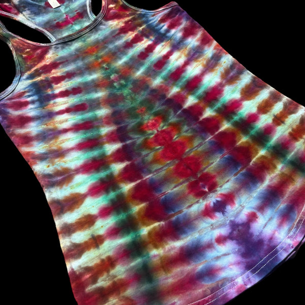 Small Earthy WO’s Racerback Tiedye Tank