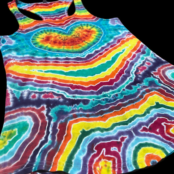 Medium WO’s “Geode Heart” Racerback Tank