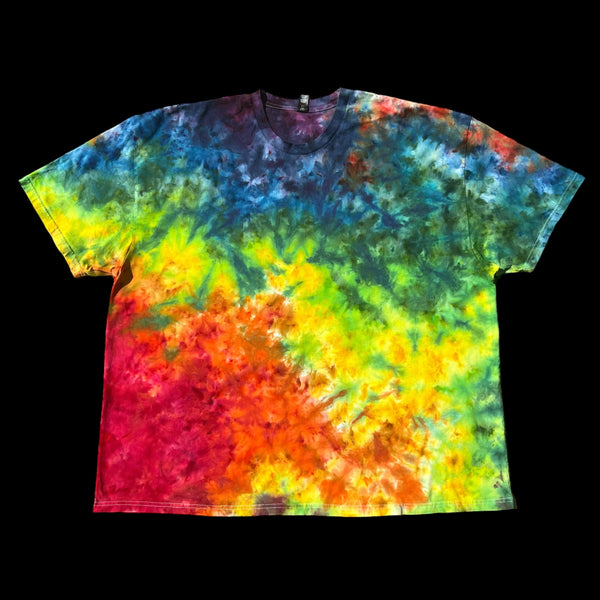 5XL "Rainbow Scrunch" Tiedye Shirt