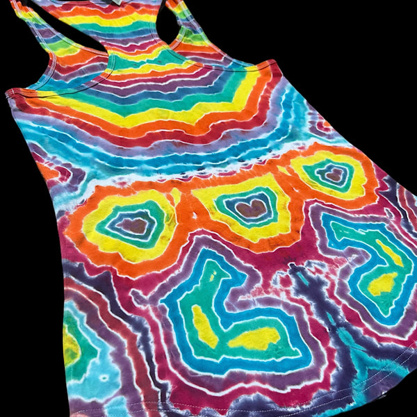 Medium WO’s “Geode Heart” Racerback Tank