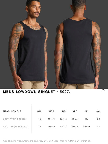 2XL Men's Icedye Tank