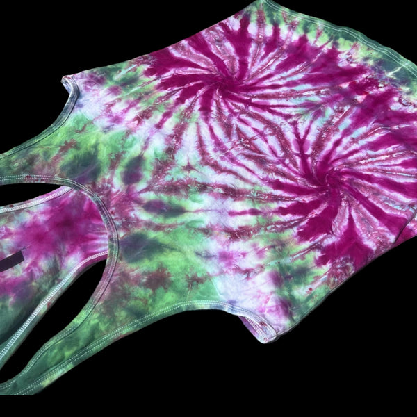 Large WO’s Tiedye Racerback Tank