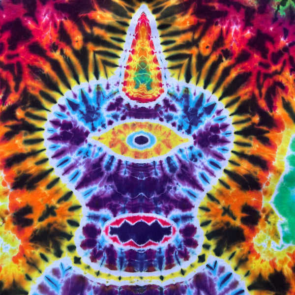 5XL "One Eyed One Horned Flying Purple People Eater" Tiedye Shirt