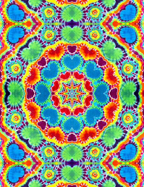 UV Reactive Heartdala Blanket #1 GOING OUT OF BUSINESS SALE