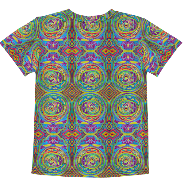 Kids Crew Neck Tiedye Print t-shirt