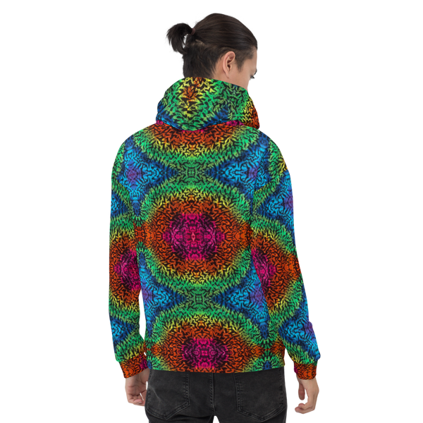 Unisex Tiedye Print Hoodie