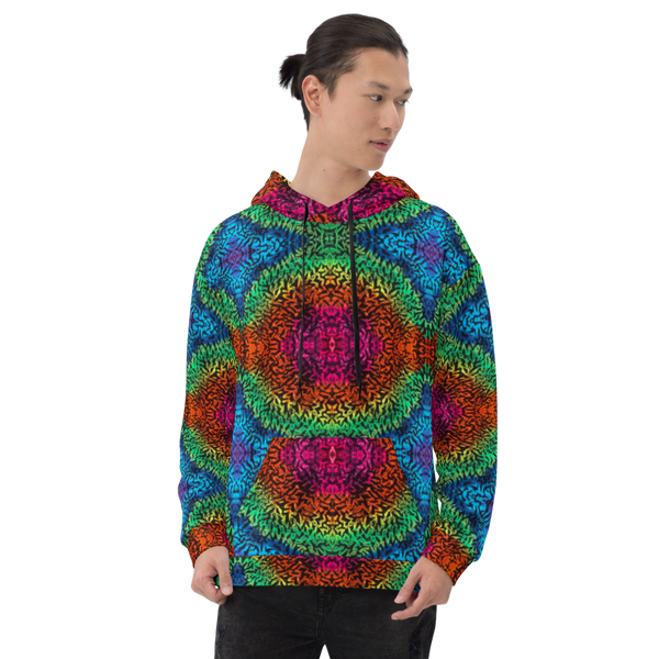 Unisex Tiedye Print Hoodie