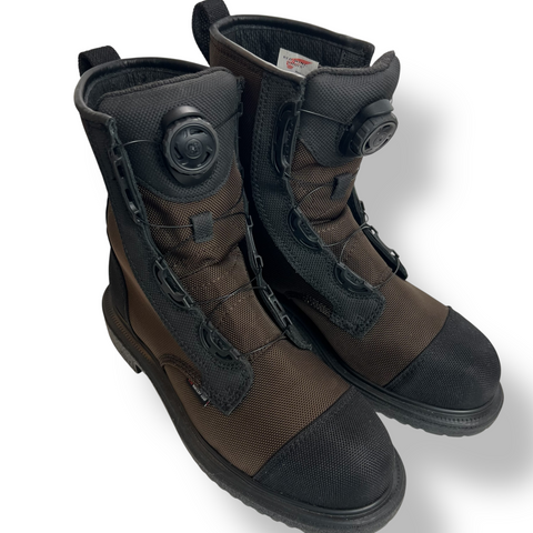 Red Wing 2491 Steel Toe Work Boots – Size 8.5 – Brown – New Without Box – Made in USA